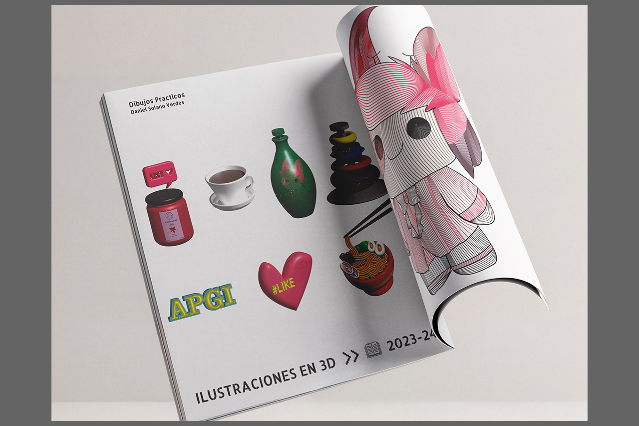 Ilustraciones de Dibujos en 3D